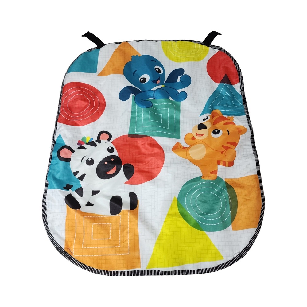 Baby Einstein Kickin Tunes Activity Mat Tummy Time Replacement Fabric Mat 30x25